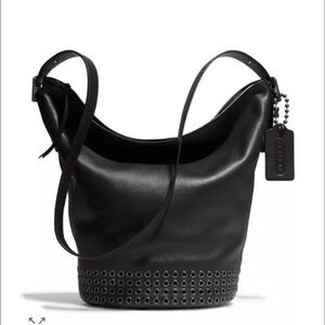 COACH Bleecker Grommets Duffel in Leather